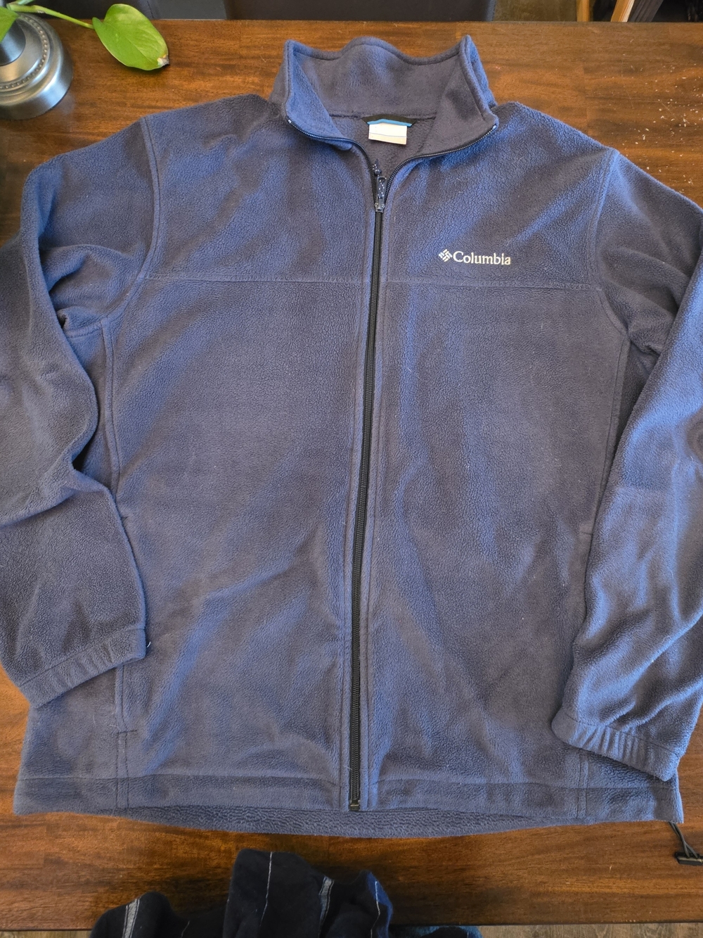 Columbia Sportswear Men's Steens Mountain 2.0 Full-Zip Fleece Jacket Blue Large